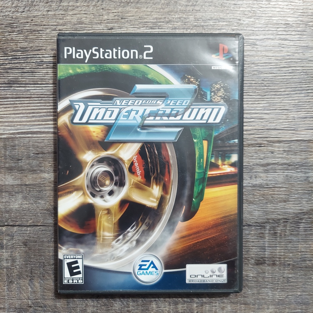 Need for Speed Underground 2 EA 2004 PS2 Game Rated E Everyone NTSC CIB